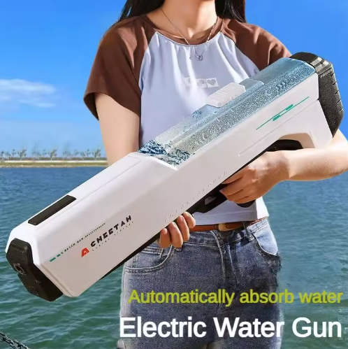 Elektrisch Hogedruk Waterpistool – Automatisch Waterspeelgoed voor Kinderen & Zomerplezier