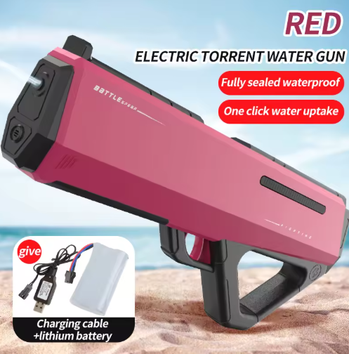 Elektrisch Hogedruk Waterpistool – Automatisch Waterspeelgoed voor Kinderen & Zomerplezier