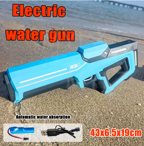 Elektrisch Hogedruk Waterpistool – Automatisch Waterspeelgoed voor Kinderen & Zomerplezier