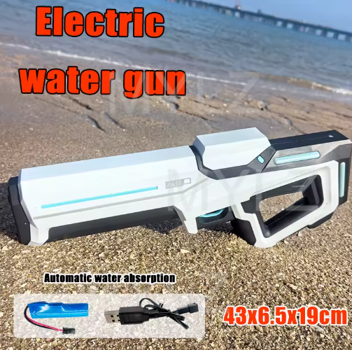 Elektrisch Hogedruk Waterpistool – Automatisch Waterspeelgoed voor Kinderen & Zomerplezier