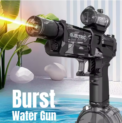 Elektrisch Waterpistool voor Kinderen – Automatische Hogedruk Watergun voor Zomer, Strand & Tuin