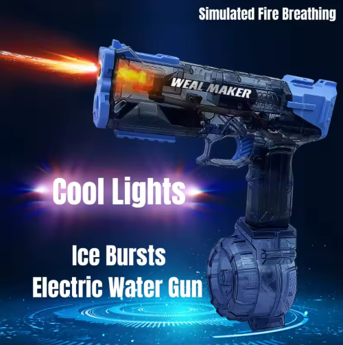 Elektrisch Waterpistool voor Kinderen – Automatische Hogedruk Watergun voor Zomer, Strand & Tuin