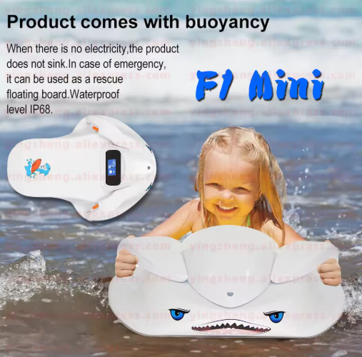 F1 Mini Elektrische Waterscooter – Slim Drijvend Zwemboard voor Kinderen