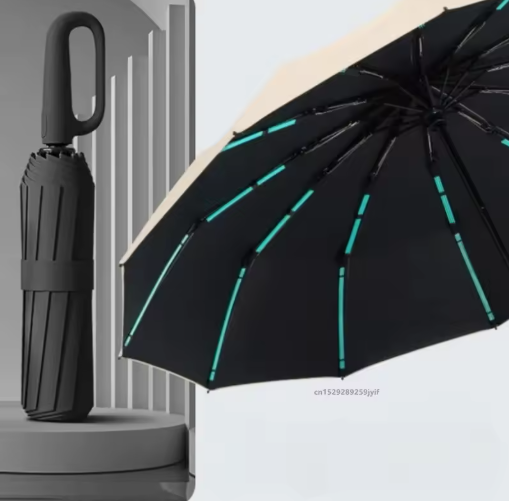 Winddichte Automatische Paraplu – Opvouwbare UV-Parasol voor Dames & Heren