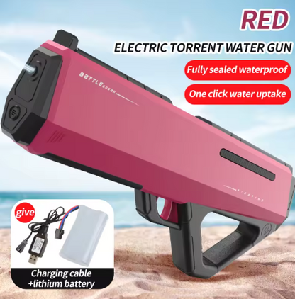 Elektrisch Hogedruk Waterpistool – Automatisch Waterspeelgoed voor Kinderen & Zomerplezier