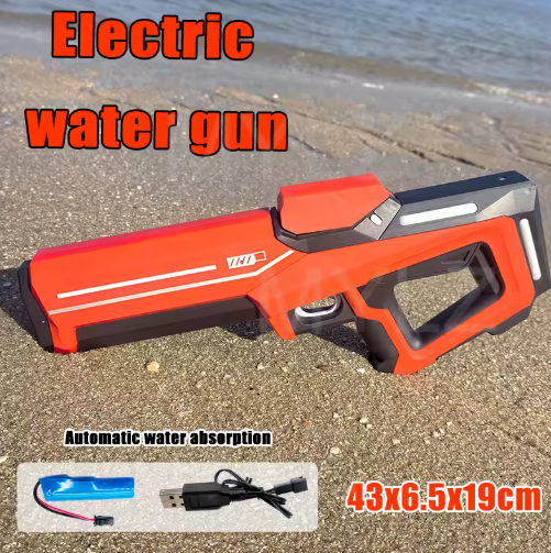Elektrisch Hogedruk Waterpistool – Automatisch Waterspeelgoed voor Kinderen & Zomerplezier