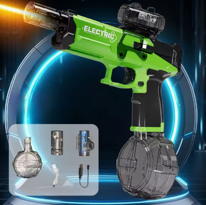 Elektrisch Waterpistool voor Kinderen – Automatische Hogedruk Watergun voor Zomer, Strand & Tuin