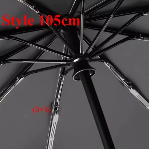 Winddichte Automatische Paraplu – Opvouwbare UV-Parasol voor Dames & Heren
